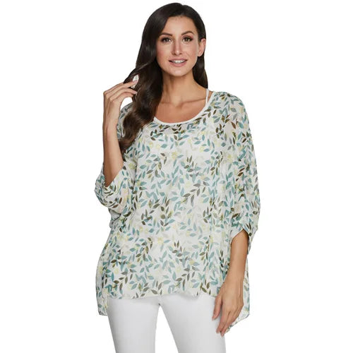 BHflutter Plus Size Blouse Shirt Women Fashion Vintage Black Chiffon Blouses Ladies Batwing Casual Summer Tops Tunics ropa mujer
